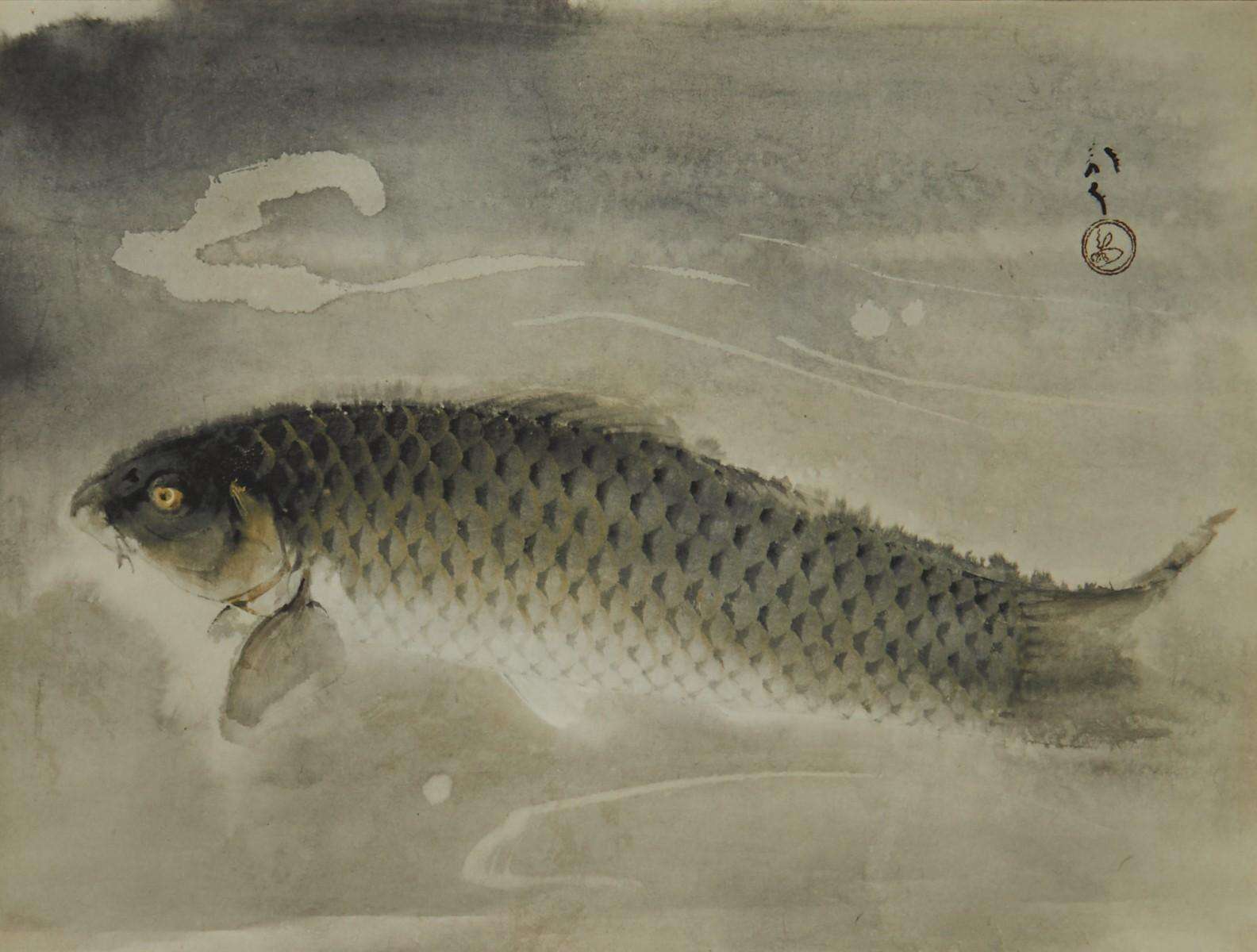 Carp by Kawabata Ryushi